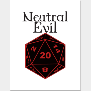 Neutral Evil Alignment Posters and Art